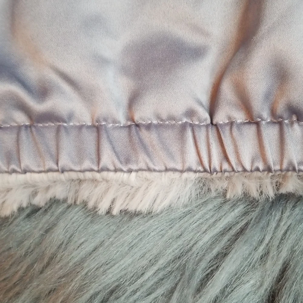 NWT Lucky Brand Faux Fur Coat